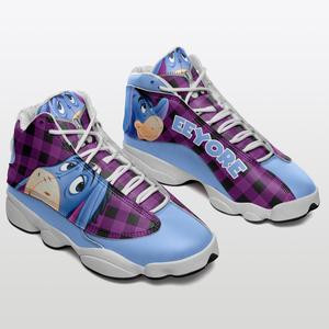 Winnie The Pooh Eeyore Jordan 13 Shoes Sneakers