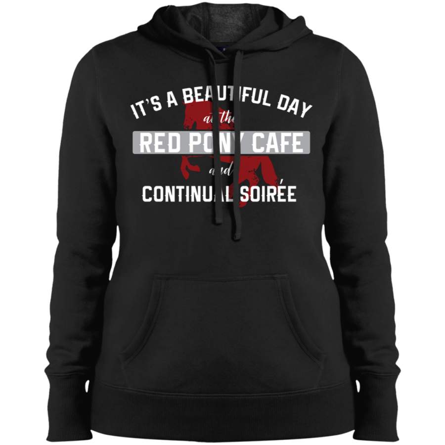 AGR Longmire Red Pony Cafe Ladies’ Pullover Hooded Sweatshirt