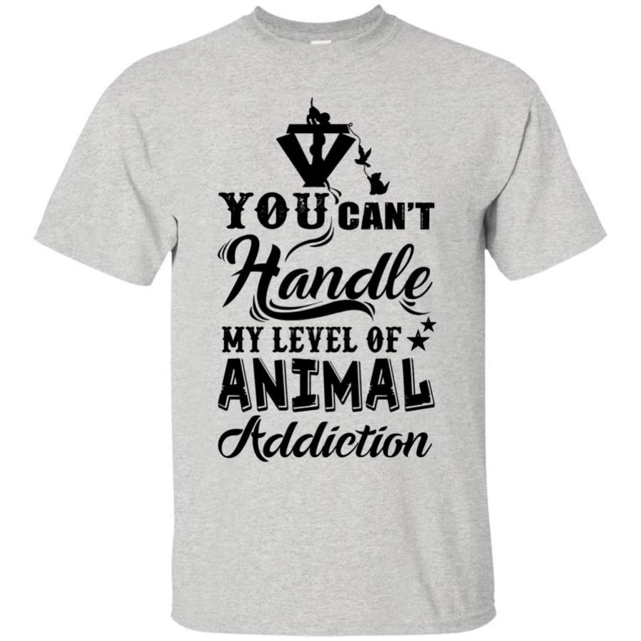 Vet Tech Tshirt – Animal You Can’t Handle My Level Copy T-Shirts