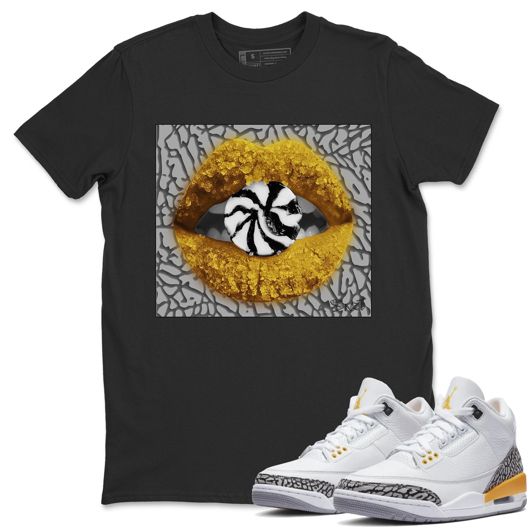 Lips Candy T-Shirt – Air Jordan 3 Laser Orange