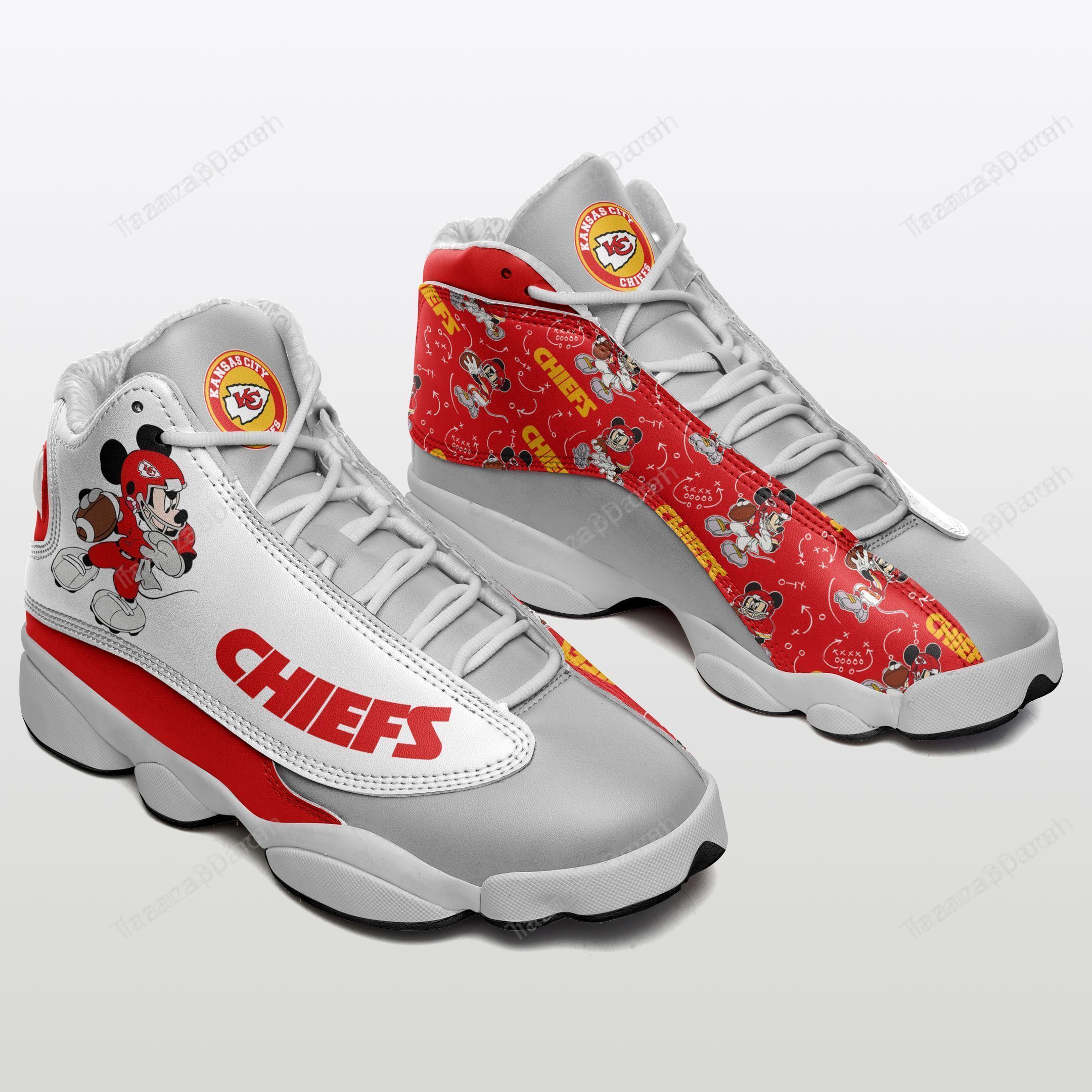 Kansas City Chiefs Air Jd13 Sneakers 601