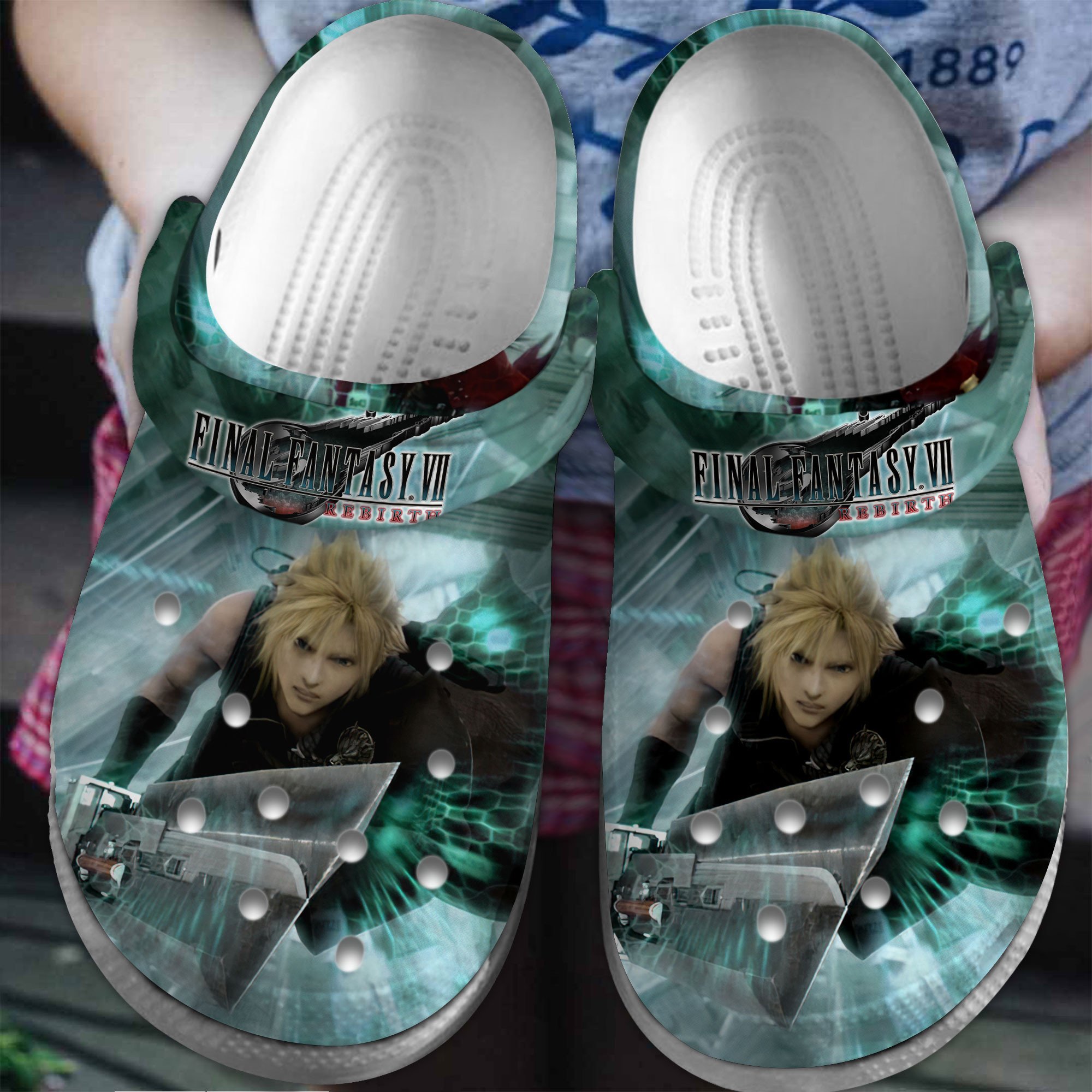 Final Fantasy Vii Rebirth Movie Crocss Clogs For Men Women And Kid Ttp2405448562