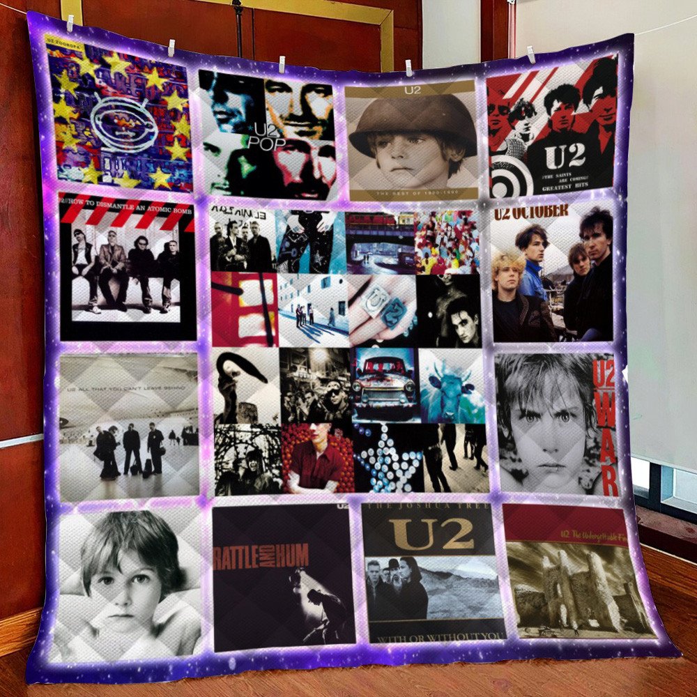 U2 Albums Fleece Blanket Quilt Blanket For Bed