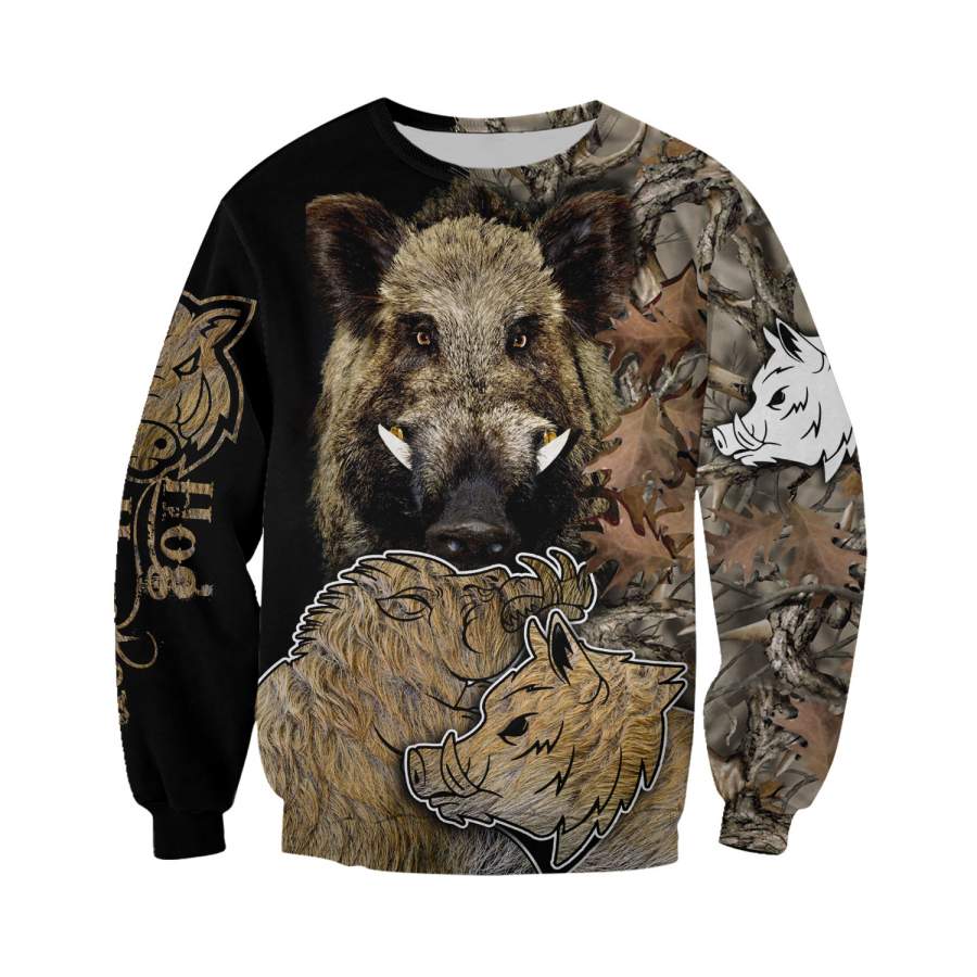 PL439 LOVE BOAR 3D ALL OVER PRINTED SHIRTS