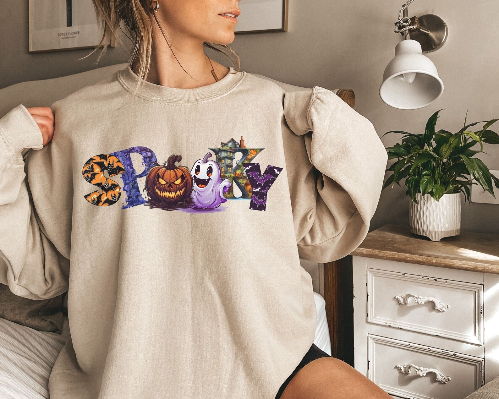 Cute Pumpkin Sweatshirt 2D Crewneck Sweatshirt All Over Print Sweatshirt For Women Sweatshirt For Men Sws4031