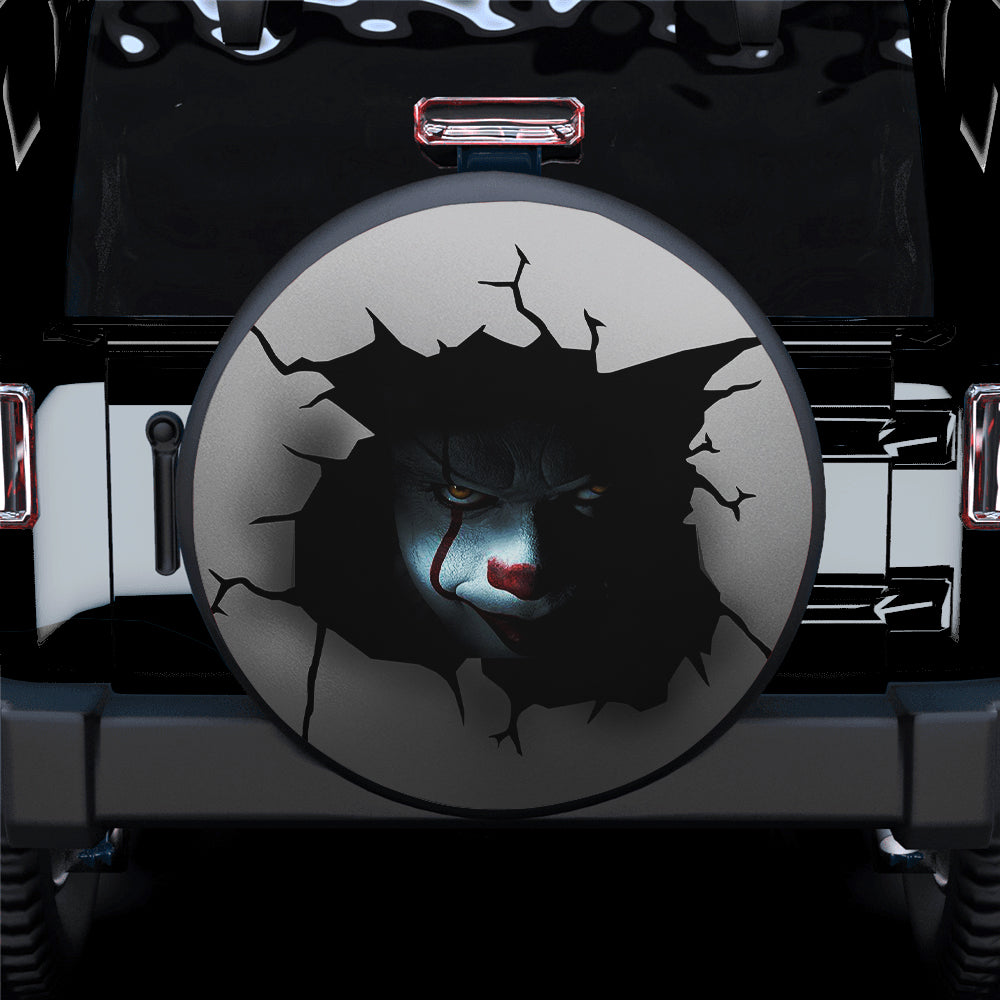 It Penny Wise Horror Movies Creepy Jeep Car Spare Tire Covers Gift For Campers