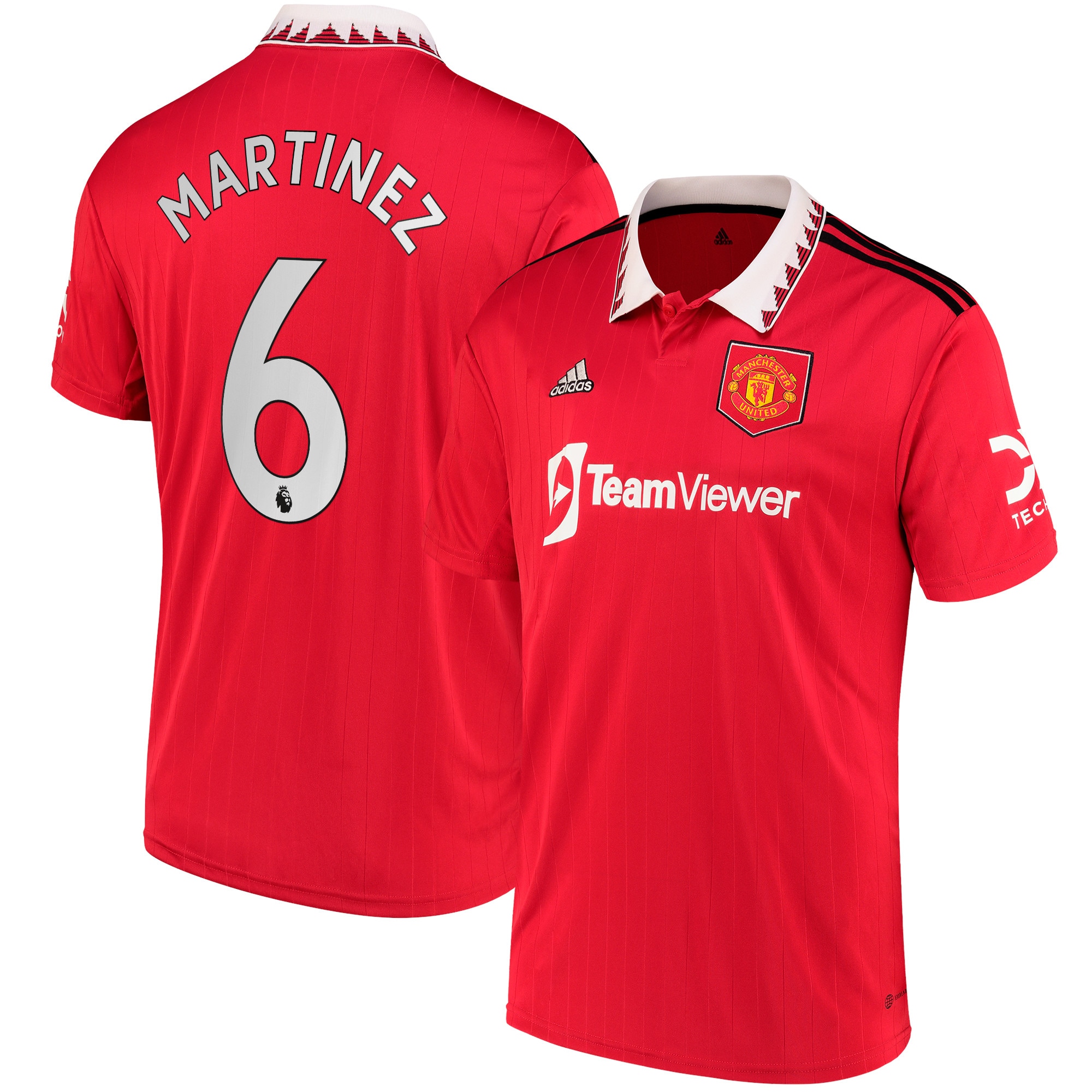 Lisandro Martínez Manchester United 2022/23 Home Replica Player Jersey – Red