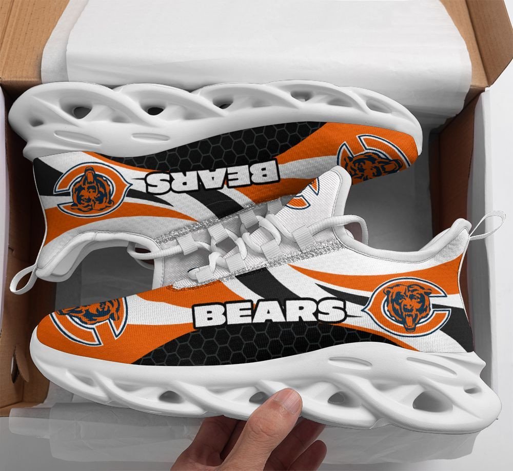 Chicago Bears Yezy Running Sneakers Art 1555