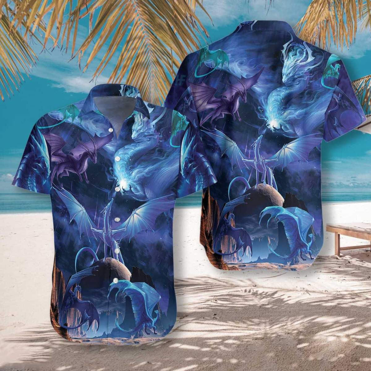 Blue Universe Dragon Hawaii Shirt Unisex Adult Ha98630