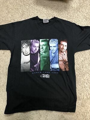 Vintage *nsync Tour 1998 Band Tee T-shirt Adult 2071