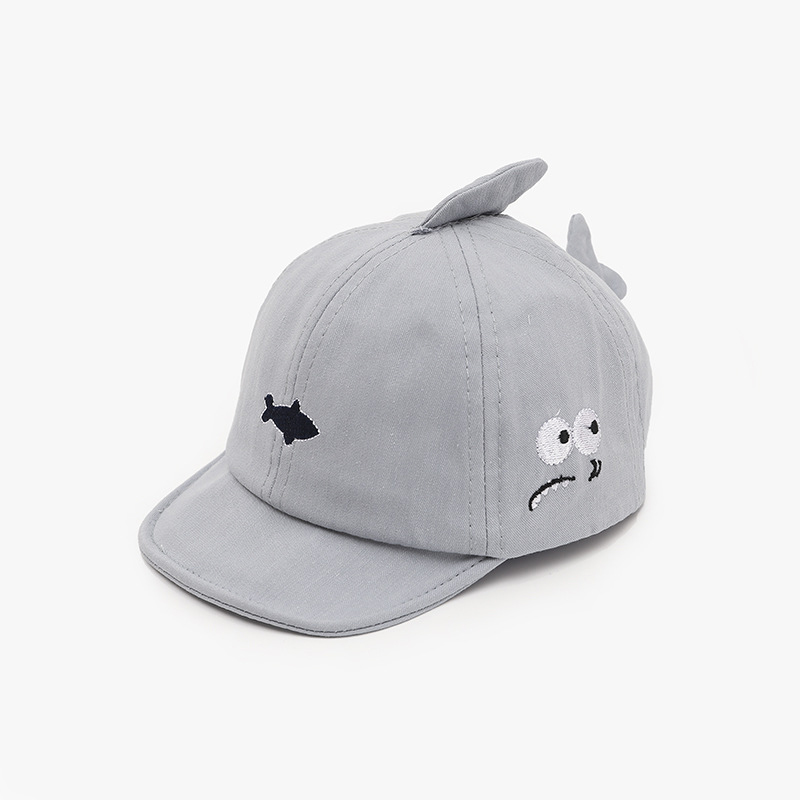 Cute Shark Baby Hat Spring Summer New Soft Cotton Newborn Baseball Cap for Boy Girl Outdoor Toddler Infant Boys Girls Sun Hats alx