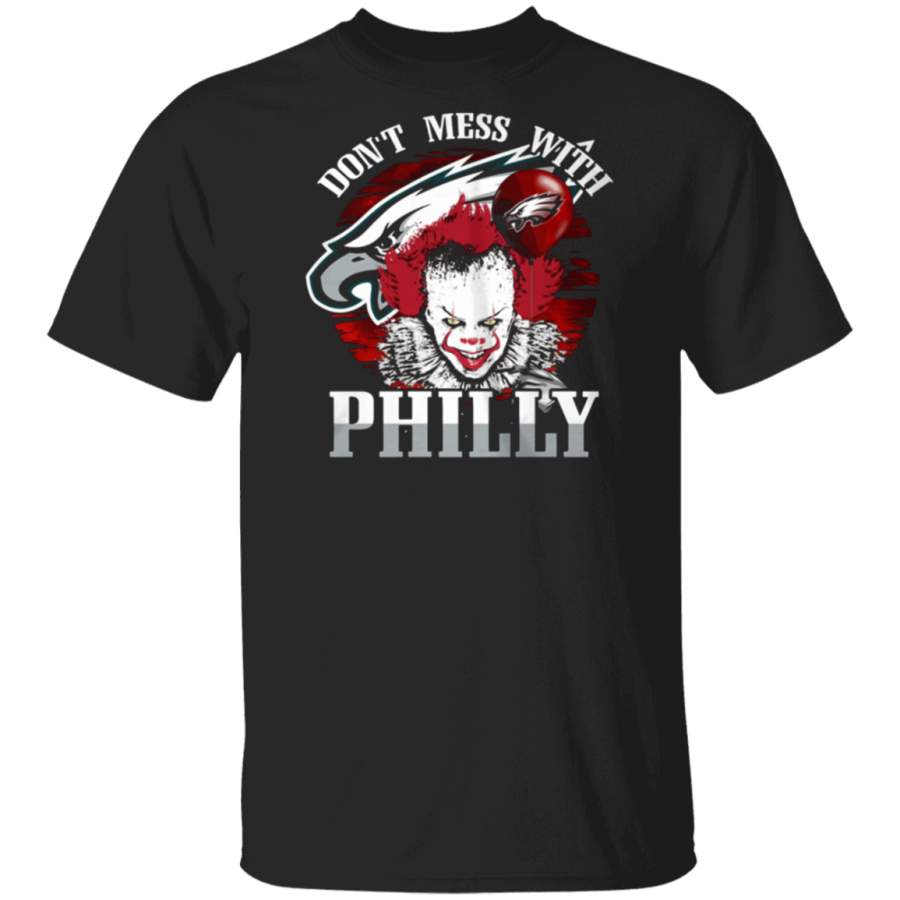 philadelphia eagles pennywise dont mess with philly shirt – Bestmreby Shop