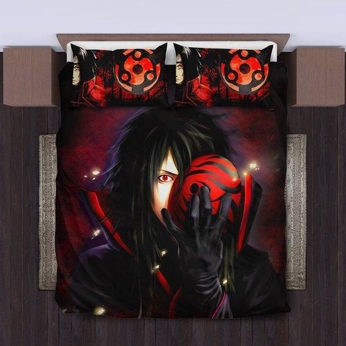 Uchiha Madara 3D Customize Bedding Set Duvet Cover BedroomSet