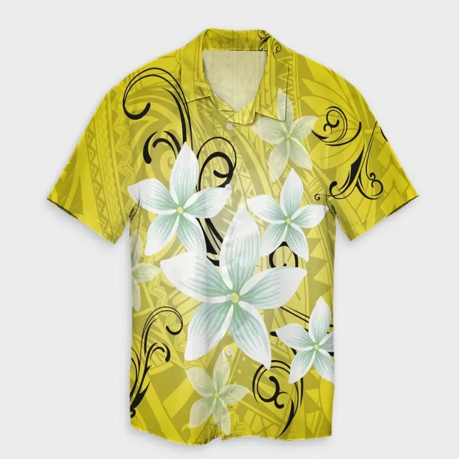 Plumeria Polynesian Hawaii Shirt For Men And Women Ha75536