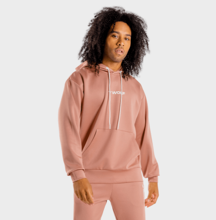 Salmon colour hoodie Clearance