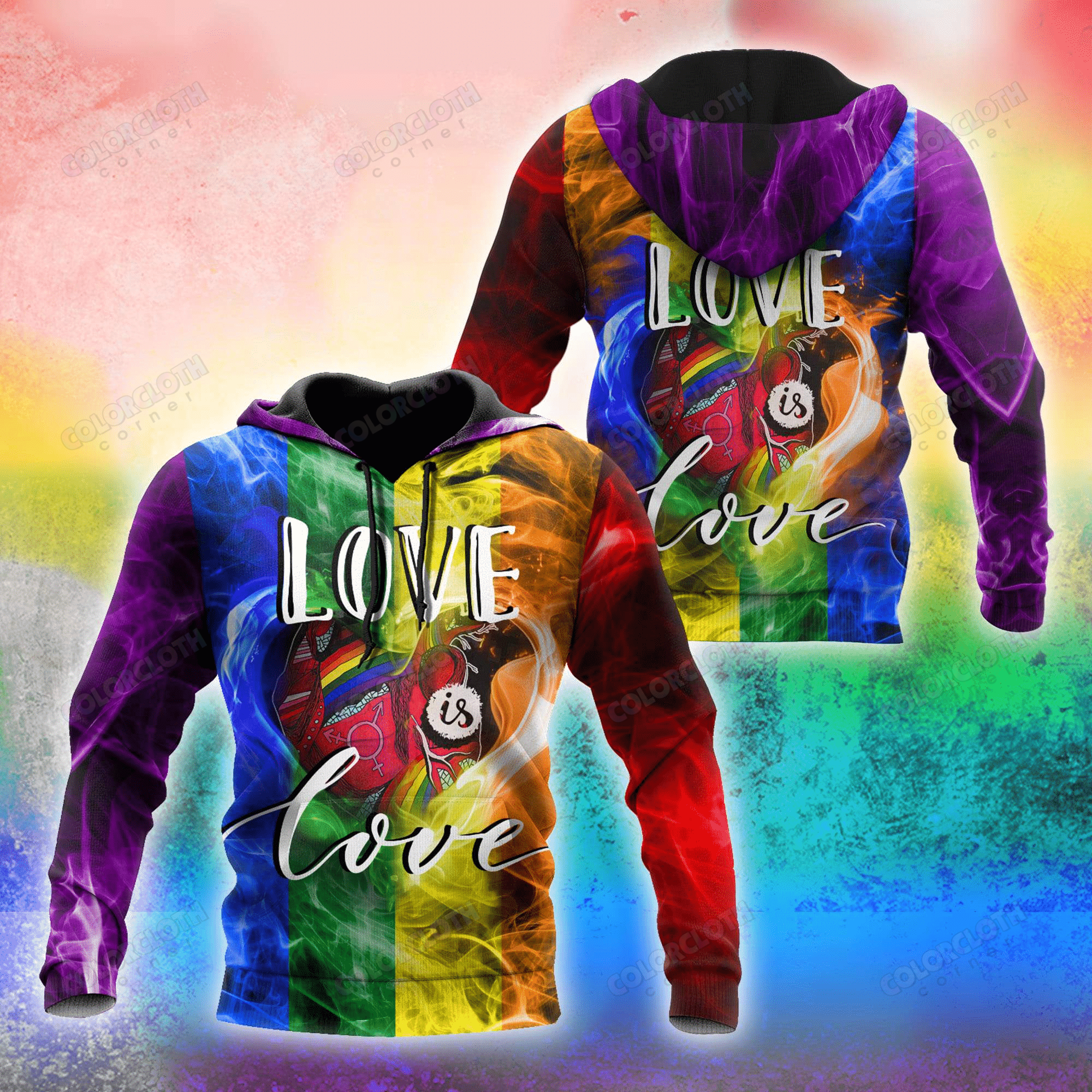 LGBT Pride Hoodie For Men And Women TY145006