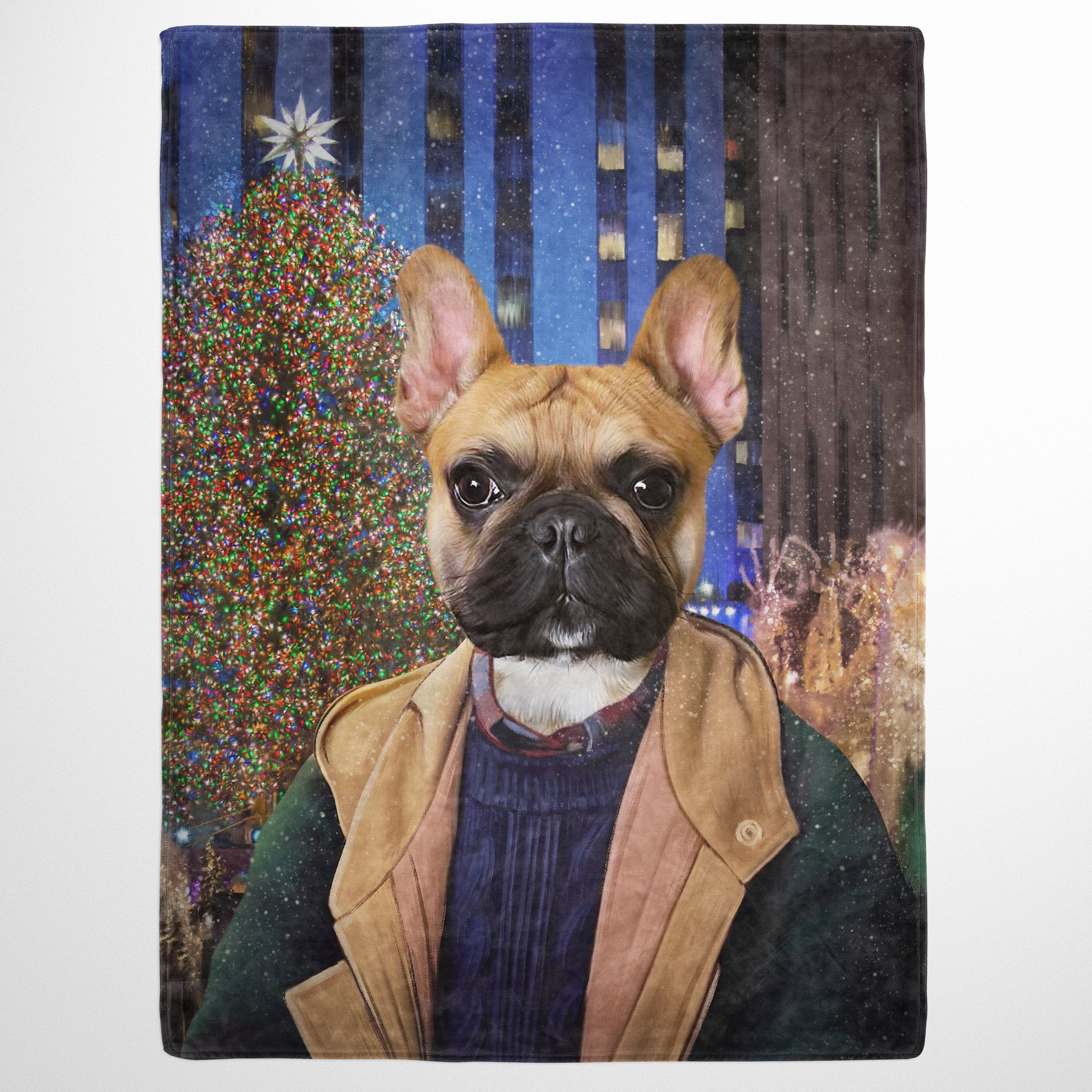 The NYC Kid Home alone in New York Custom Pet Quilt Blanket