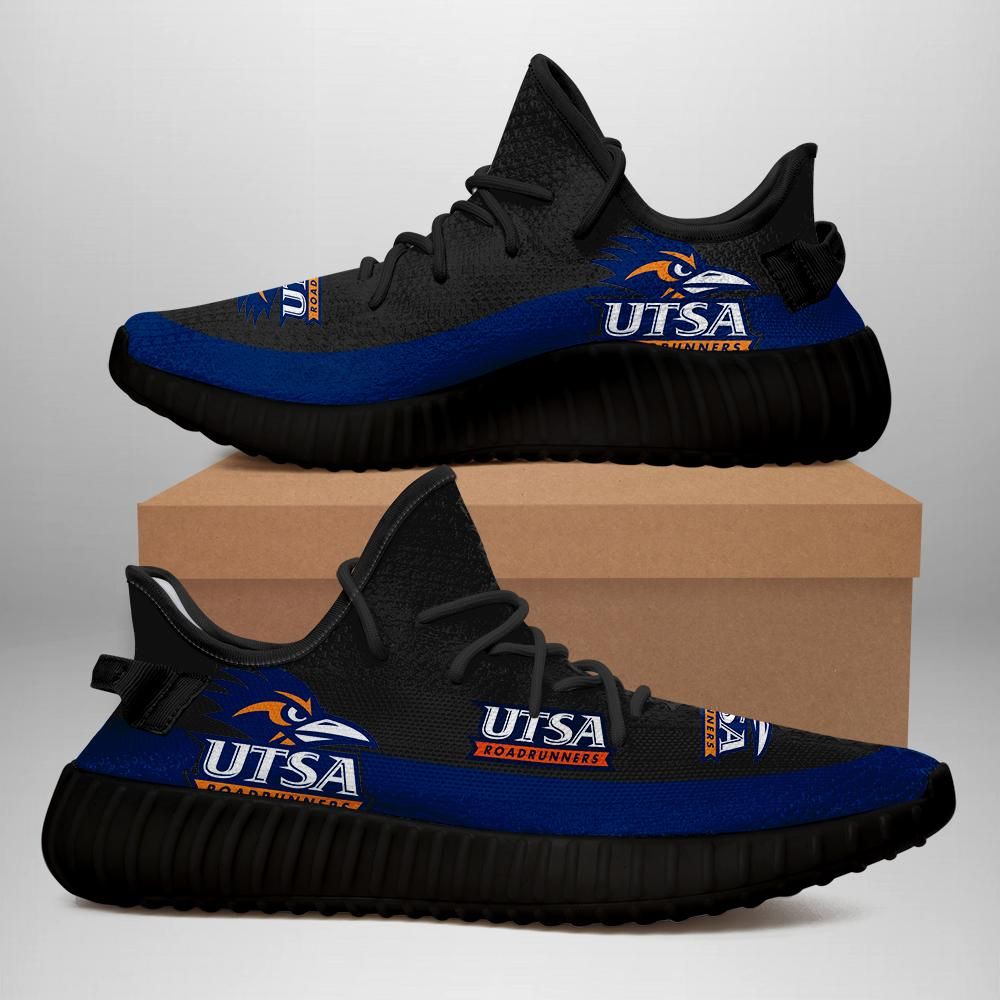 UTSA Roadrunners Unisex Sneaker Football Custom Shoes UTSA Roadrunners Yeezy Boost 350