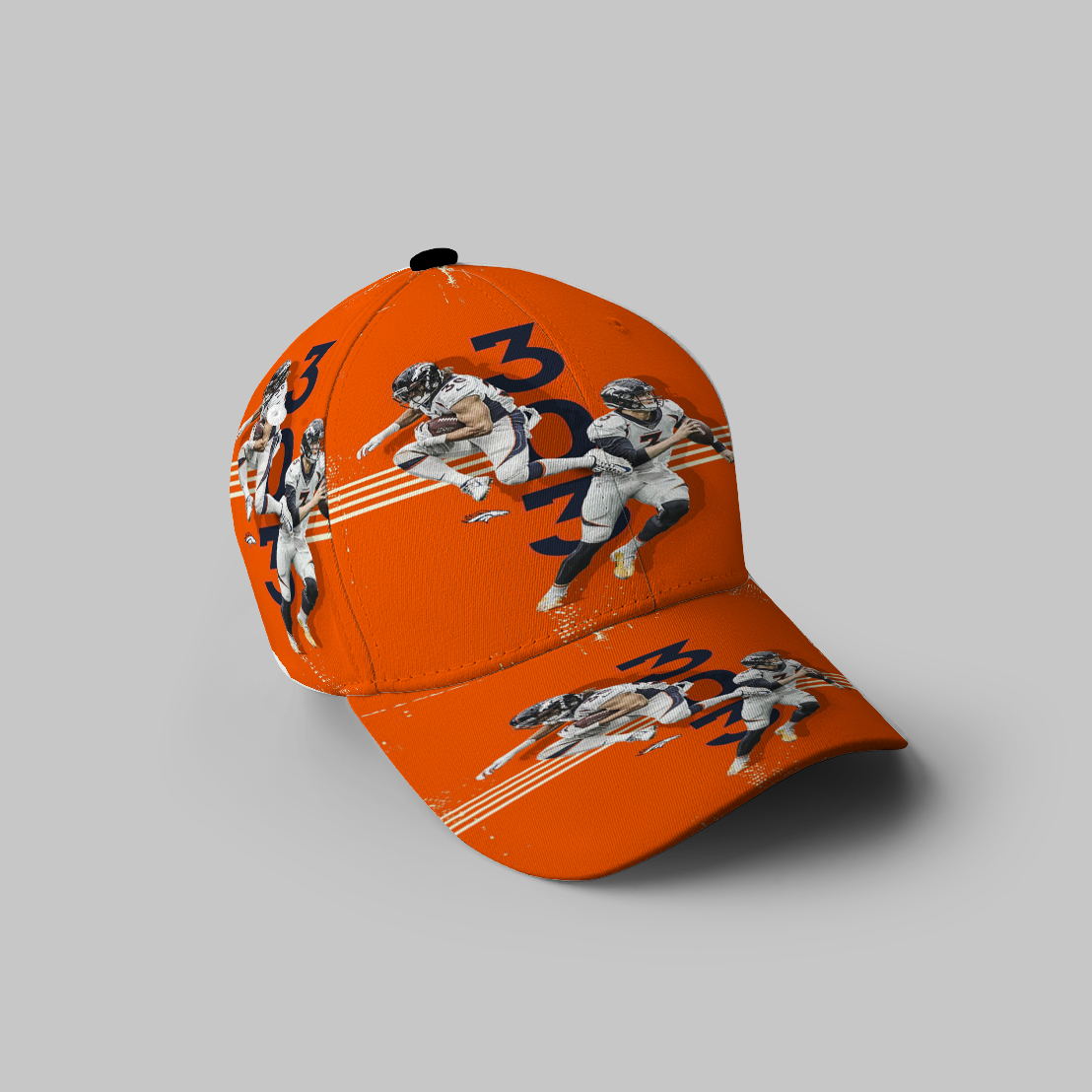 Denver Broncos All Players3 3D Printing Baseball Cap Classic Hat