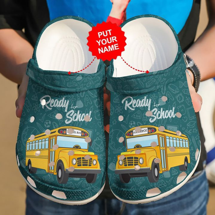 School – Bus Driver Ready For Clog Shoes For Men And Women