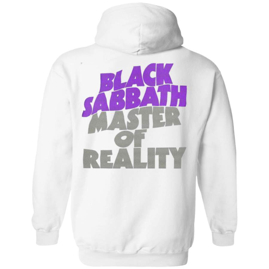 Black Sabbath Master of reality Back print Pullover Hoodie