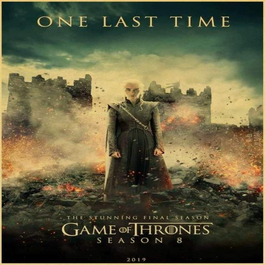 Game of Thrones season 8 poster Poster Prints Wall Art Painting