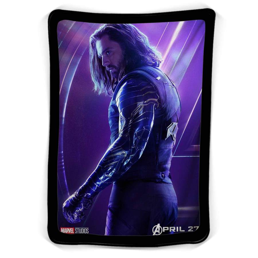 Bucky Barnes Fleece Blanket