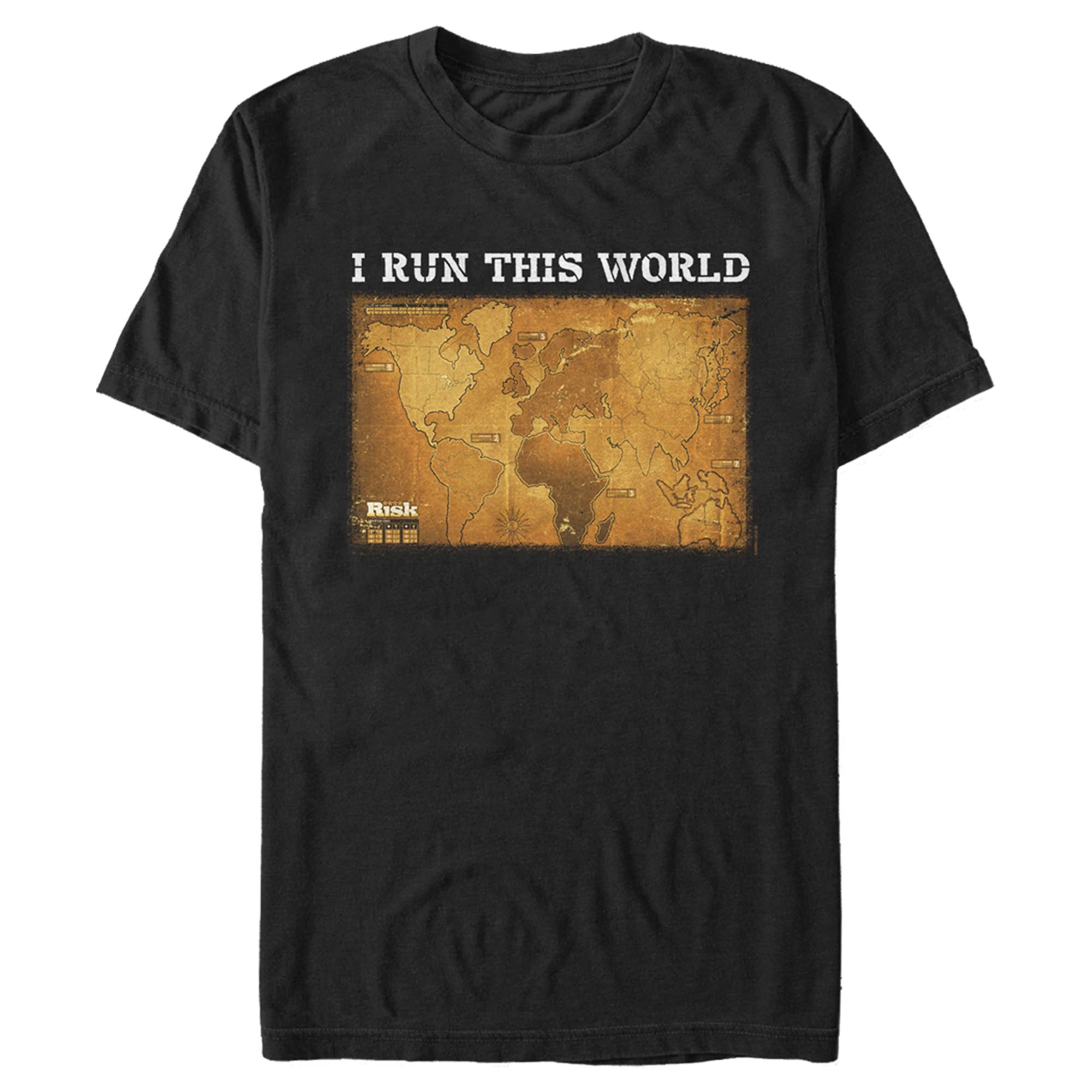 Risk Men’S Run This World  T-Shirt