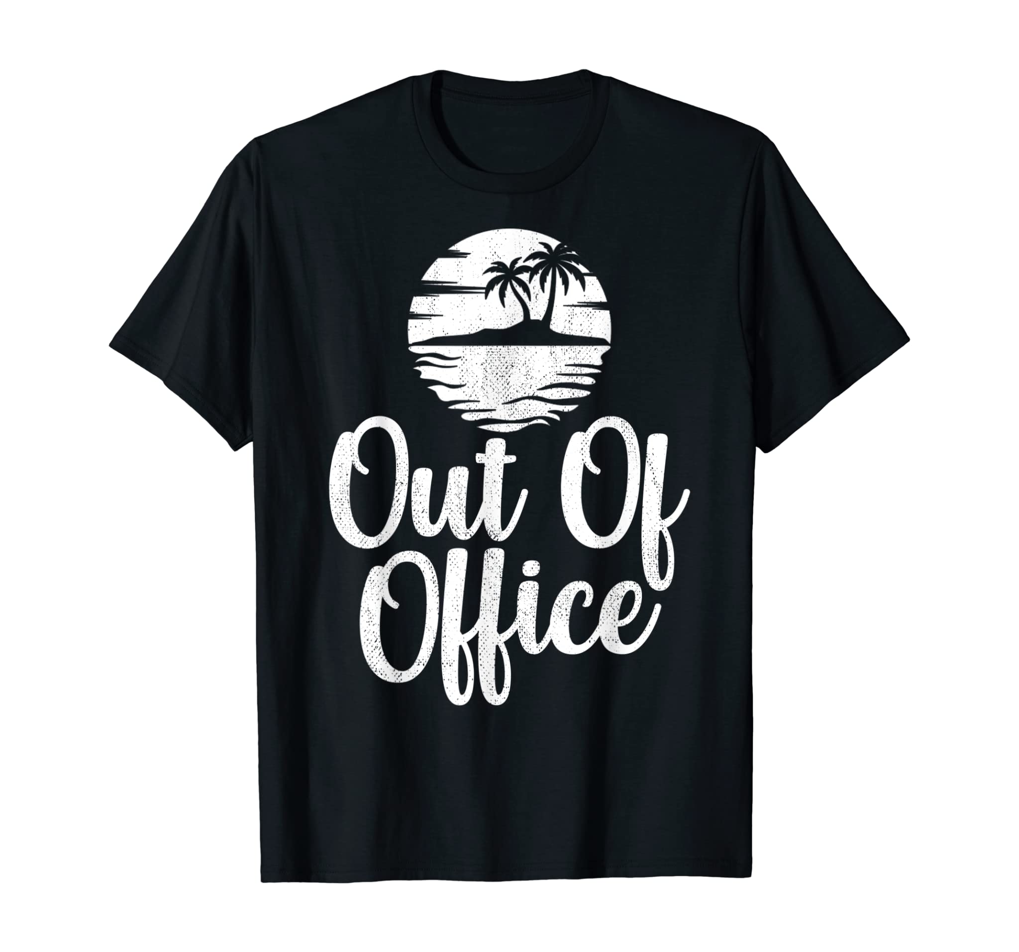 Out Of Office Tropical Summer Vacation Work Gift Women T-Shirt