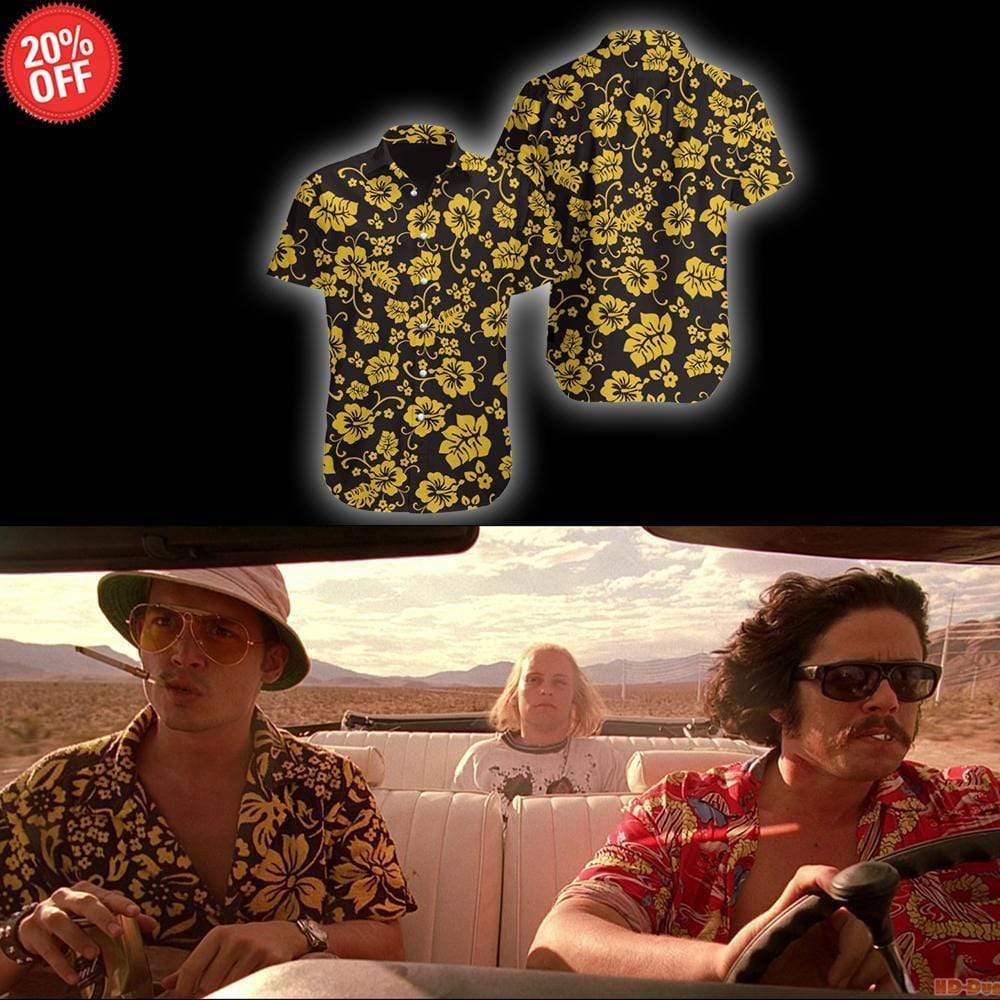 Fear and Loathing Johnny Depp’s Hawaiian Aloha Shirts #KV