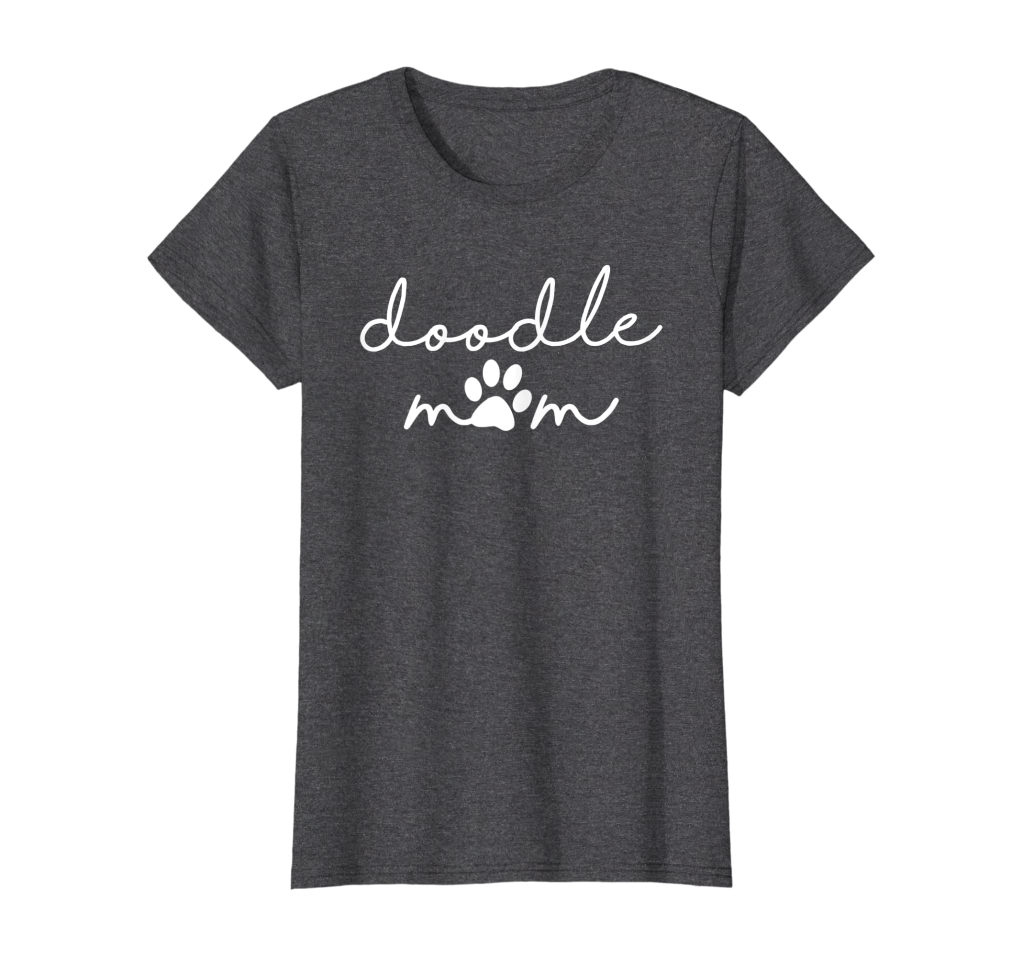 Womens Doodle Mom T Shirt Cute Gift for Dog Lover Mothers Day Momma