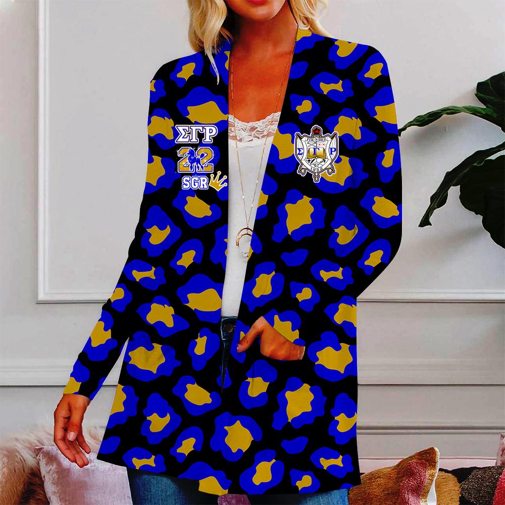 Sigma Gamma Rho Long Sleeve Cardigan 01