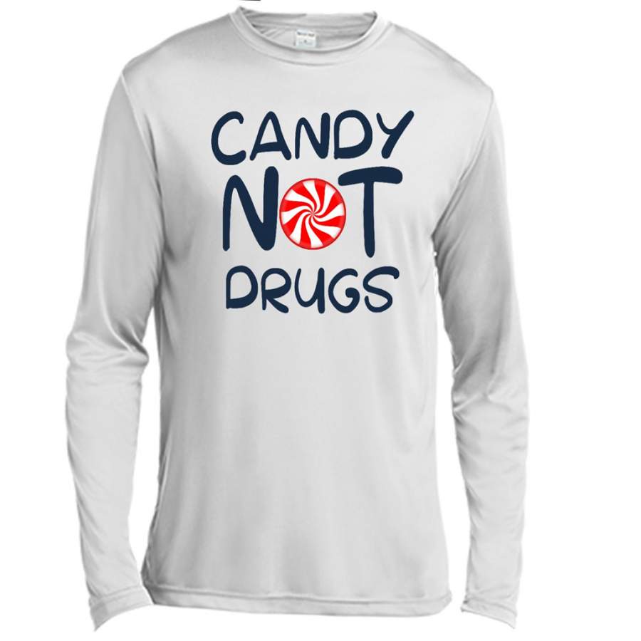 Candy Not Drugs – Canvas Long Sleeve Shirt