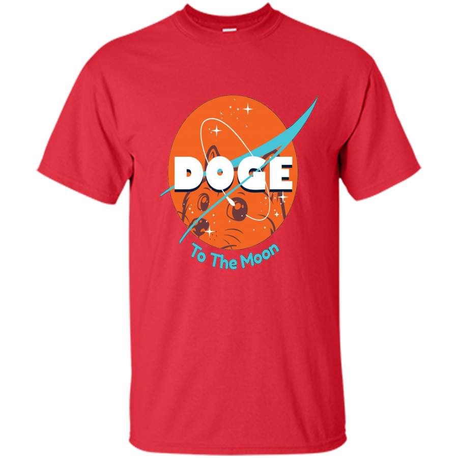 Space Doge T-Shirt | Dog Dogecoin Shirt | Doge Meme t ...