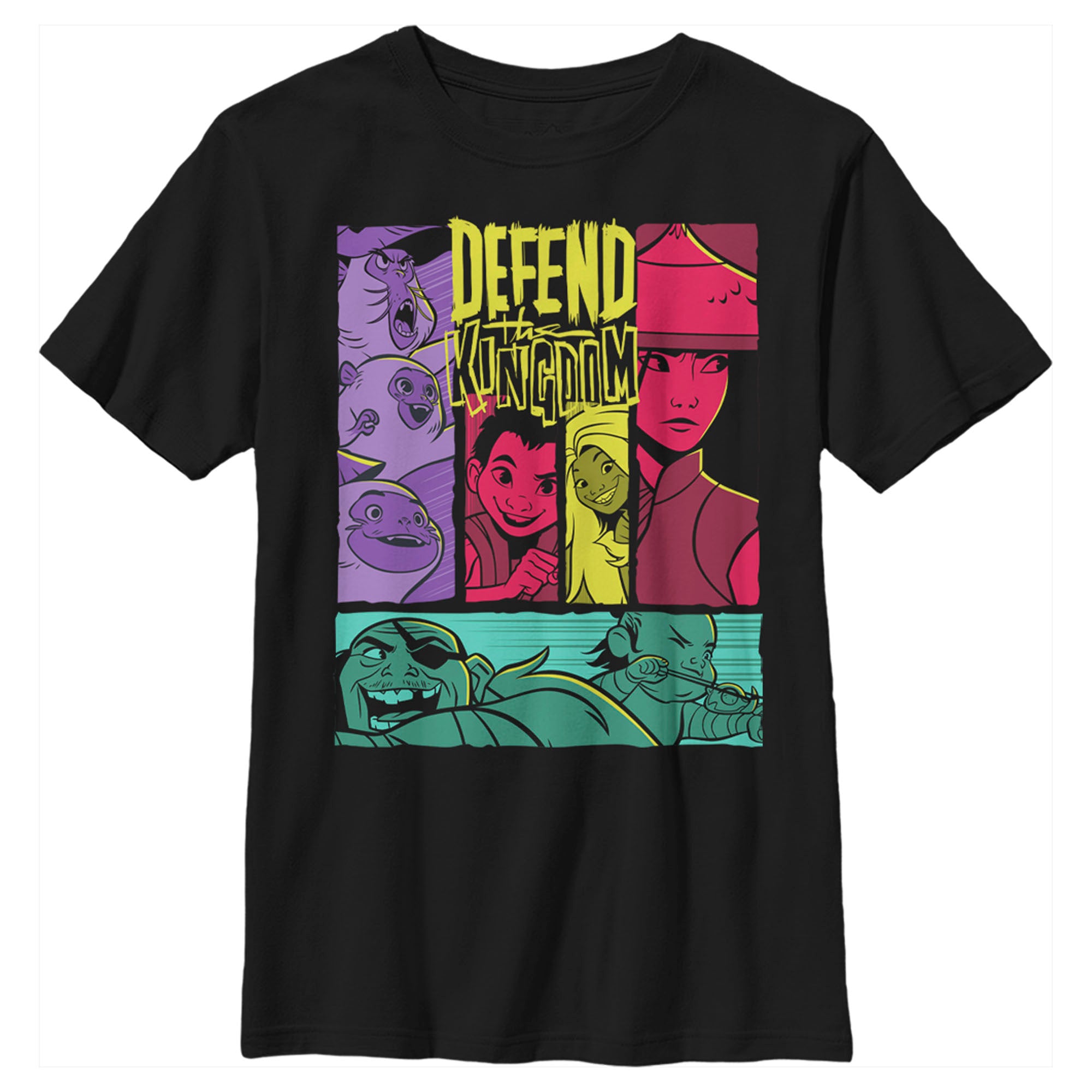 Raya And The Last Dragon Boy’S Defend The Kingdom  T-Shirt