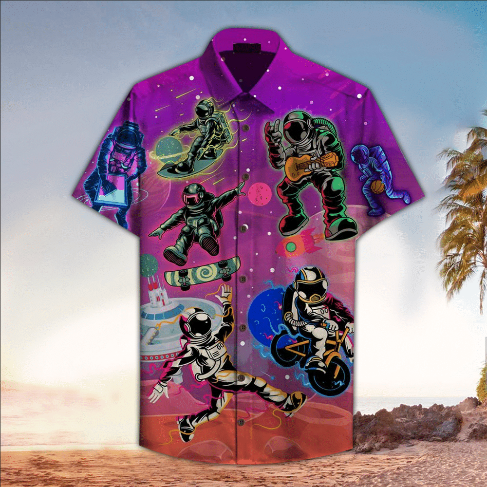 Space Aloha Hawaii Shirt For Ha42099