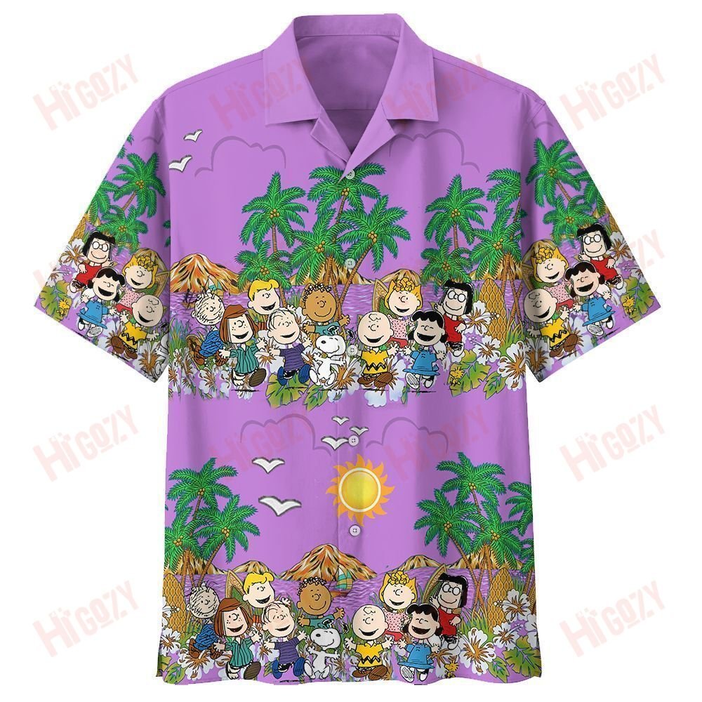 Snoopy Peanuts Hawaiian Shirt Fall Family Beach Gifts For Him Her Couple Ha21493