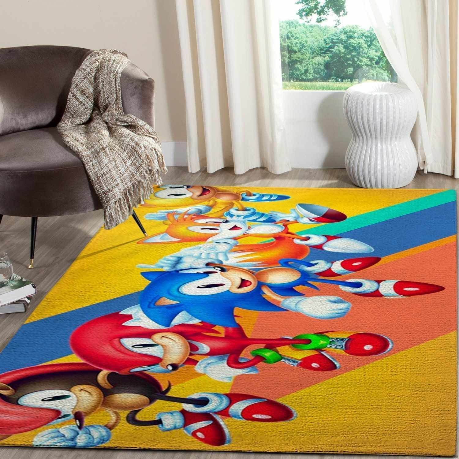 Sonic The Hedgehog Area  Sku 3617 Rug