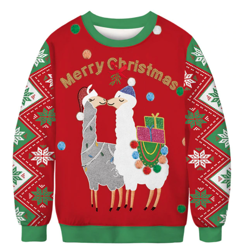 Merry Christmas Ugly Christmas Sweater | For Men & Women | Adult | Us6225