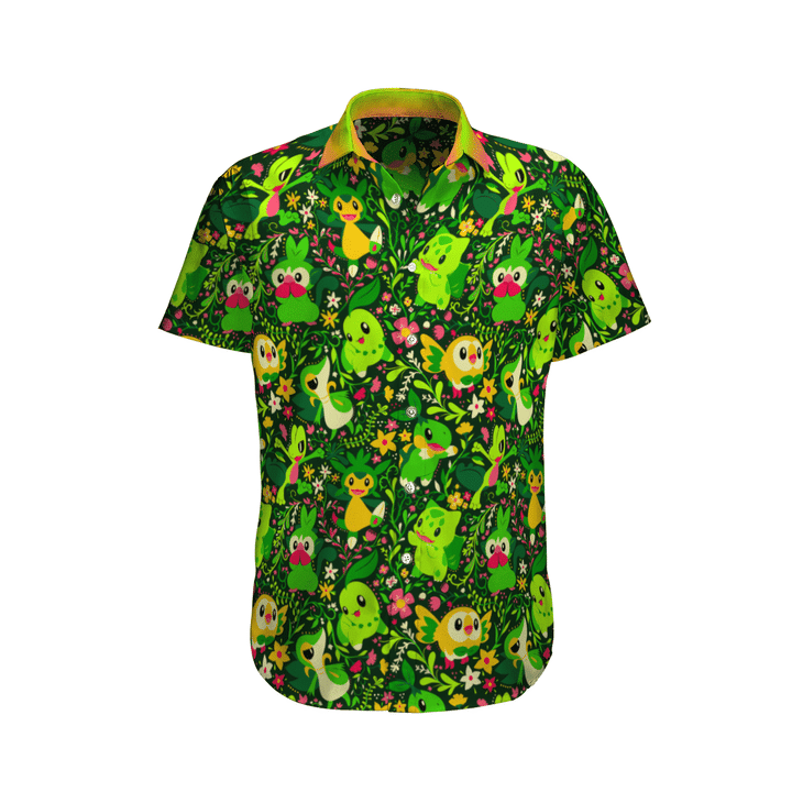 Grass Pokemon Summer Hawaii Shirt Hawaii For Women Men Hawaii Custom Ha75386