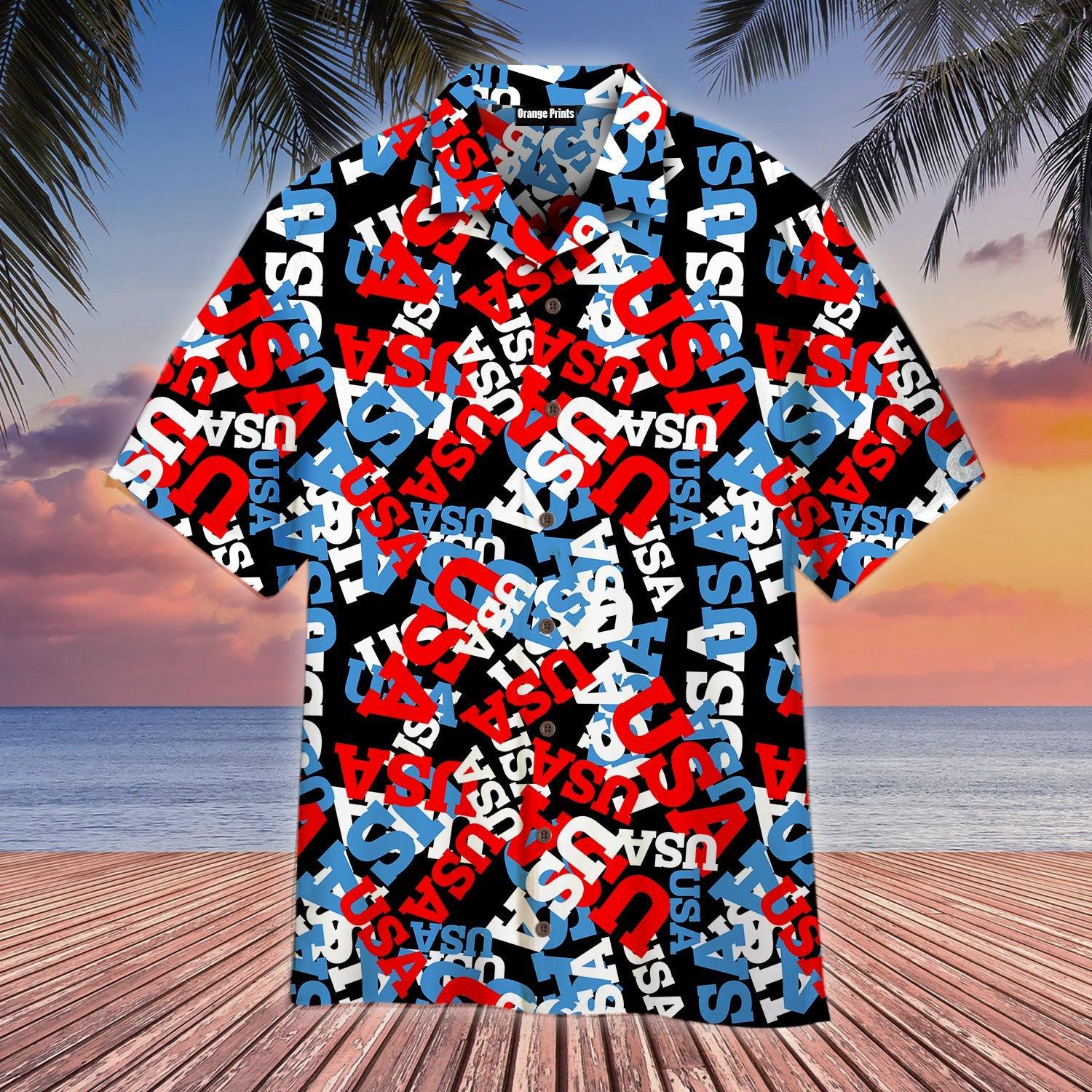 American Patriotic Hawaii Shirt For Men Women Ha27298