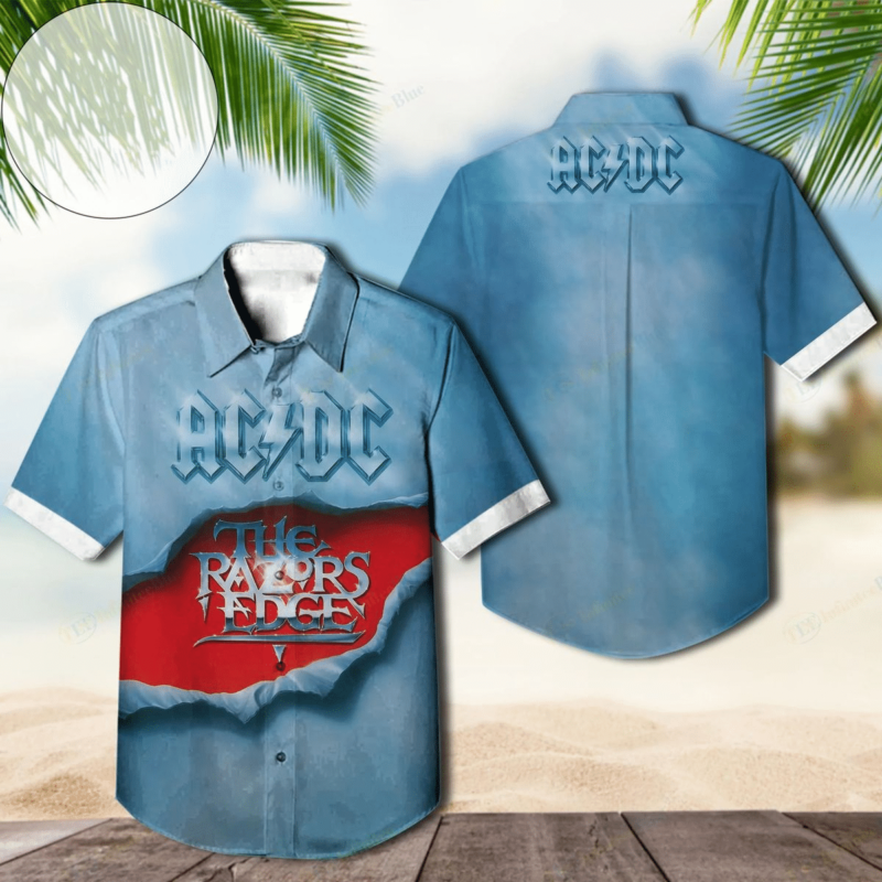 Ac Dc Collage Hawaii Shirt Ha17246