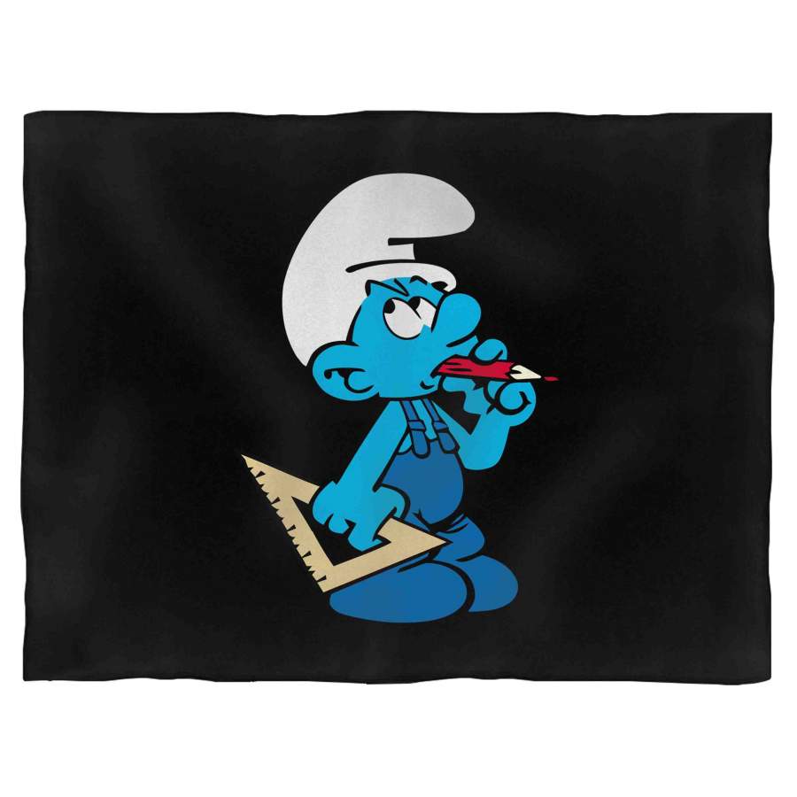 Smurf Characters Blanket – burgag