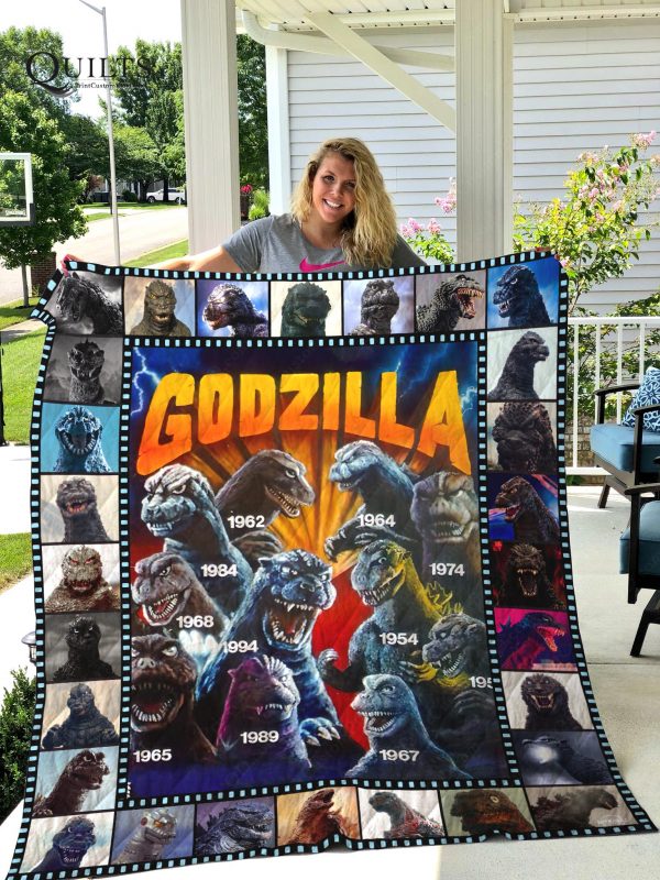 Godzilla New Quilt Blanket Ver 3 – Karipun