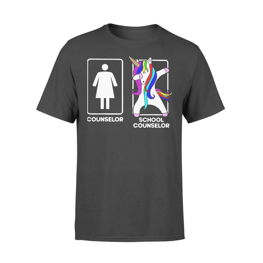 School Counselor Unicorn T-shirt