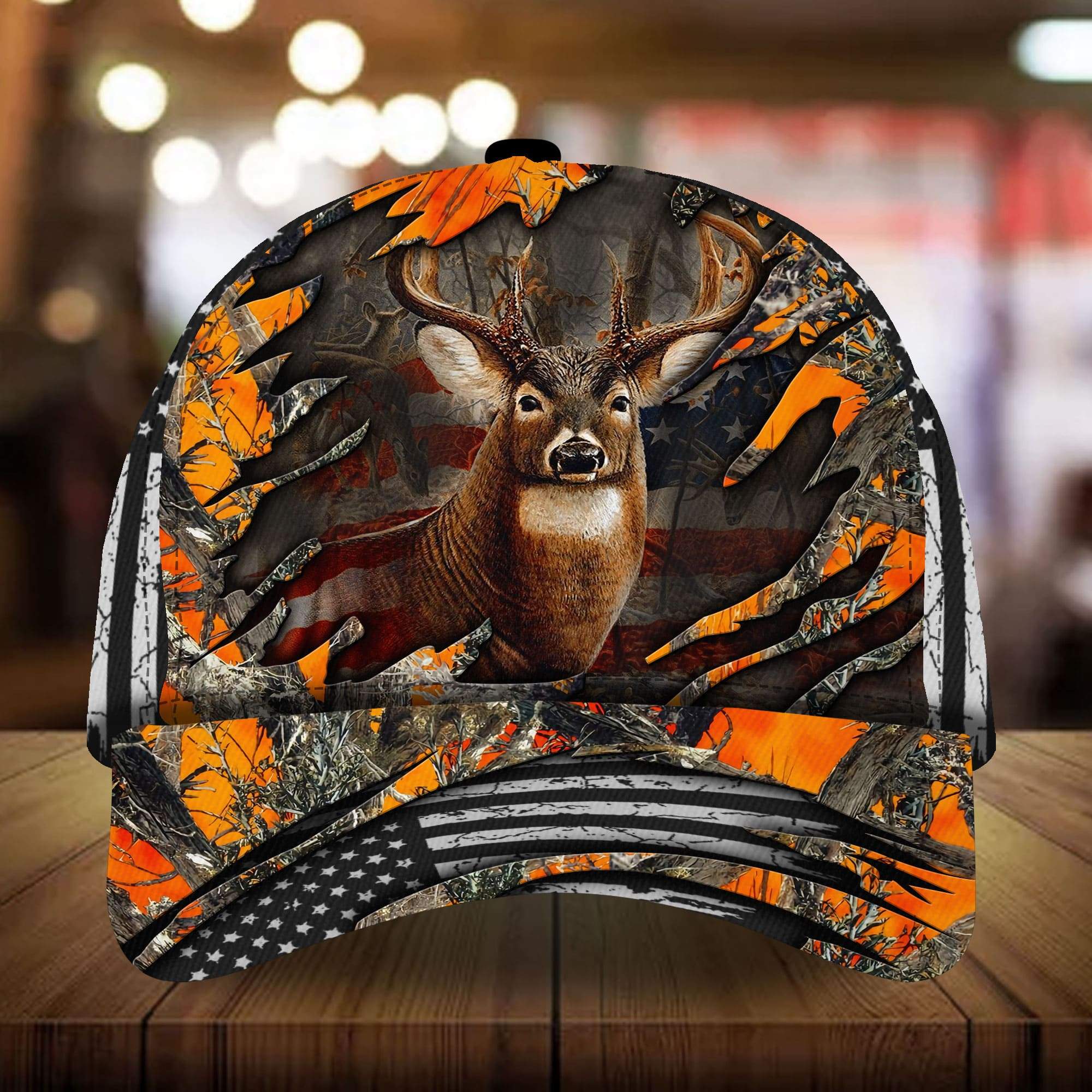 Premium Deer Hunting Cap 3D Multicolor Cracked  Dbq38084166