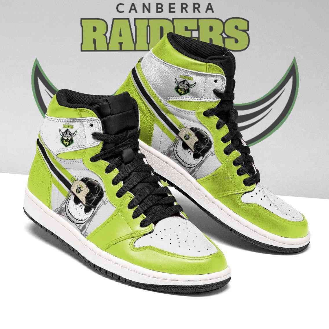 Canberra Raiders NRL Football Air Jordan Shoes Sport Custom Sneakers