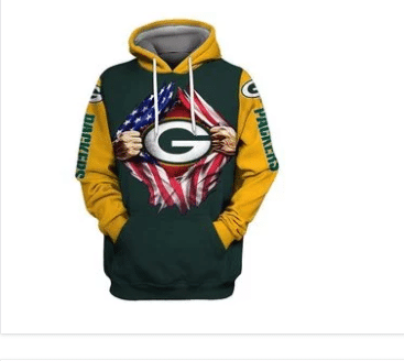 Green Bay Packers 59 Unisex 3D Hoodie Gift For Fans