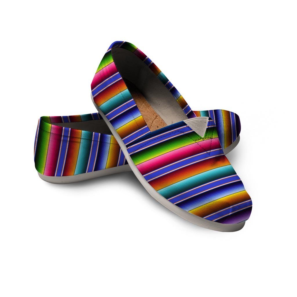 Baja Serape Mexican Canvas Shoes