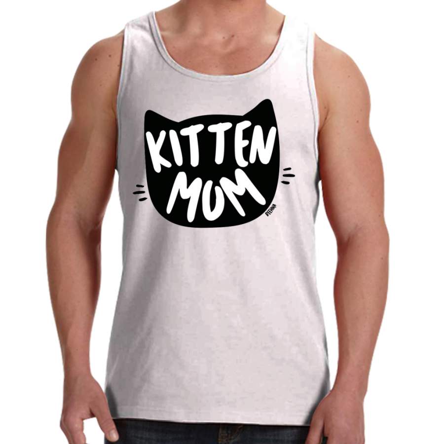 Kitten mom Men Tank Top